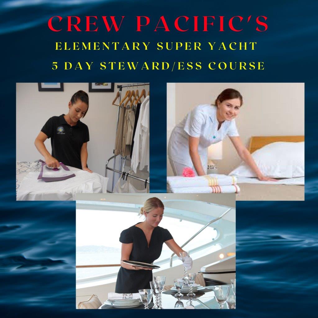 super yacht stewardess course